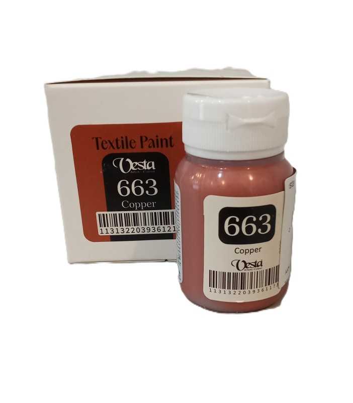 رنگ پارچه Vesta 60ml Copper 663