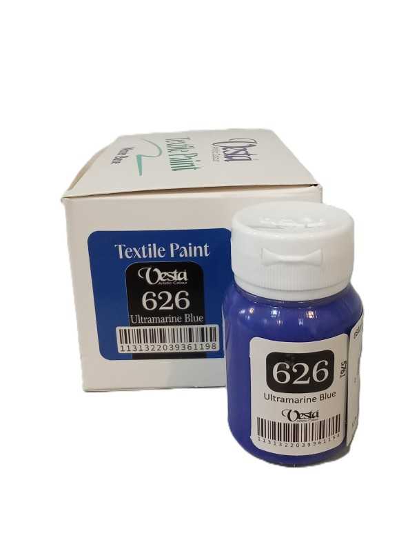 رنگ پارچه Vesta 60ml Ultramarine Blue 626