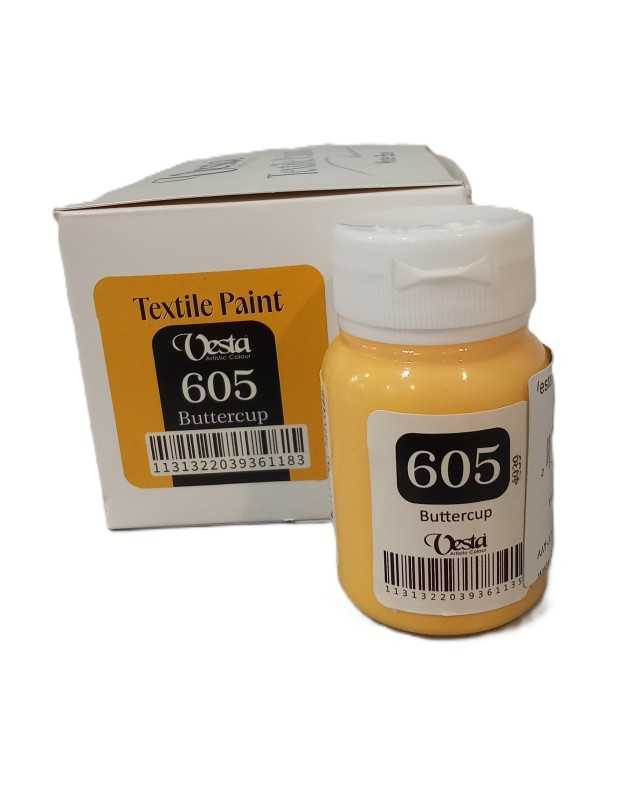 رنگ پارچه Vesta 60ml Buttercup 605