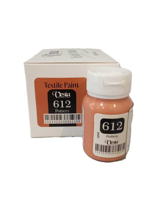 رنگ پارچه Vesta 60ml Pottery 612