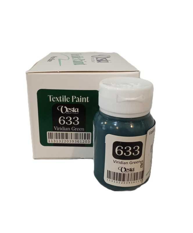 رنگ پارچه Vesta 60ml Viridian Green 633