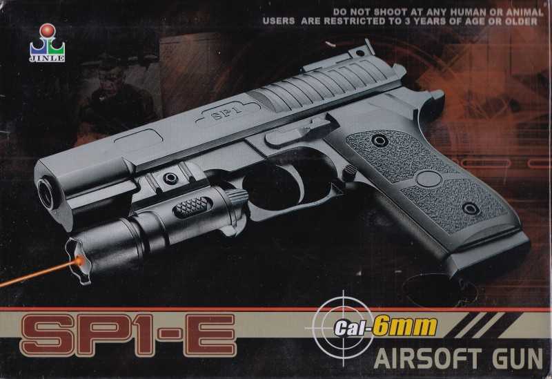 تفنگ لیزری ساچمه‌ای Airsoft Gun SP1E