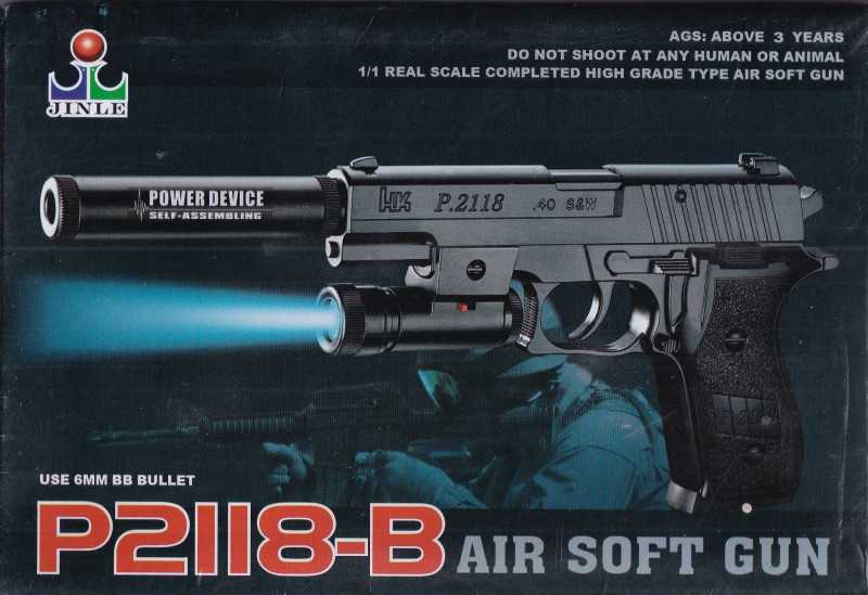 تفنگ ساچمه‌ای Airsoft Gun P2118B