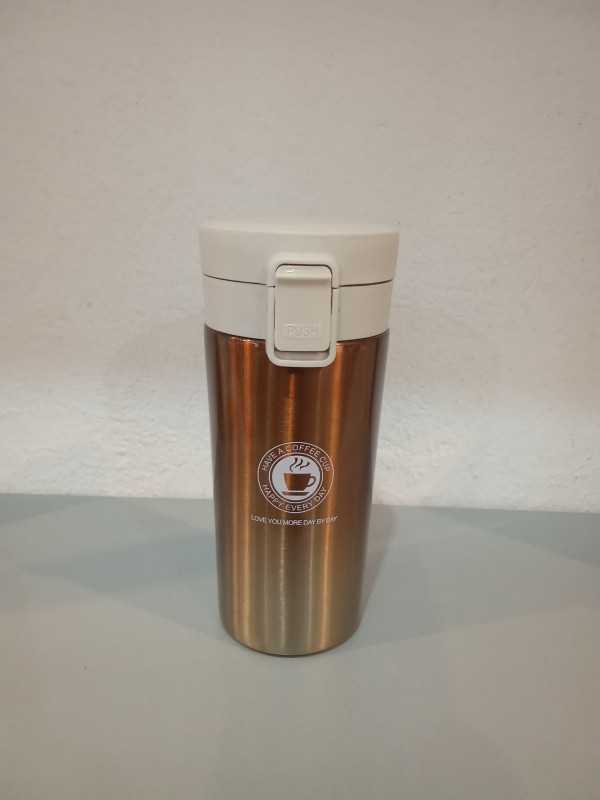 تراول ماگ 350ml طلایی 2 رنگ