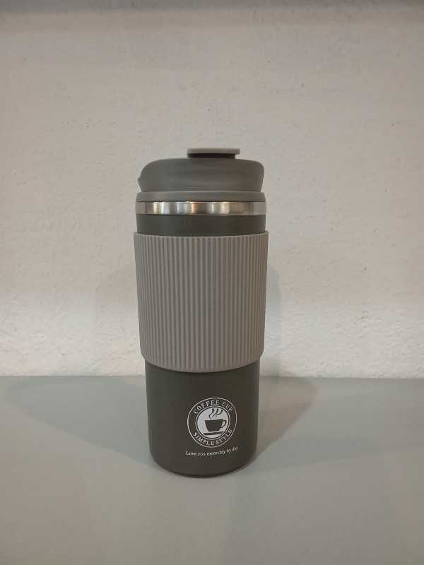 تراول ماگ دور سیلیکونی Coffee Cup (طوسی)
