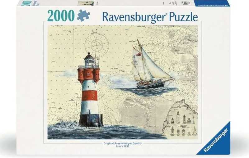 پازل Romantic lighthouse 2000pcs 08040