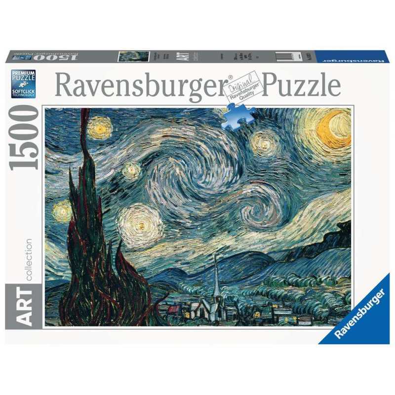 پازل The starry night june 1889 1500pcs 00792