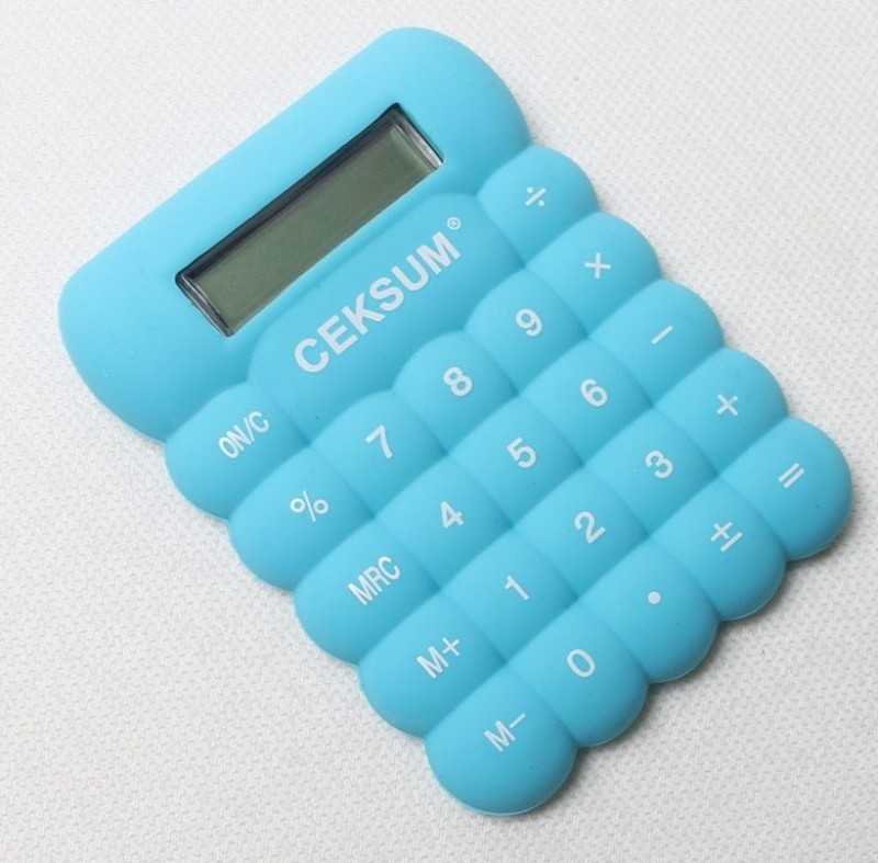 ماشین حساب جیبی سیلیکونی CEKSUM