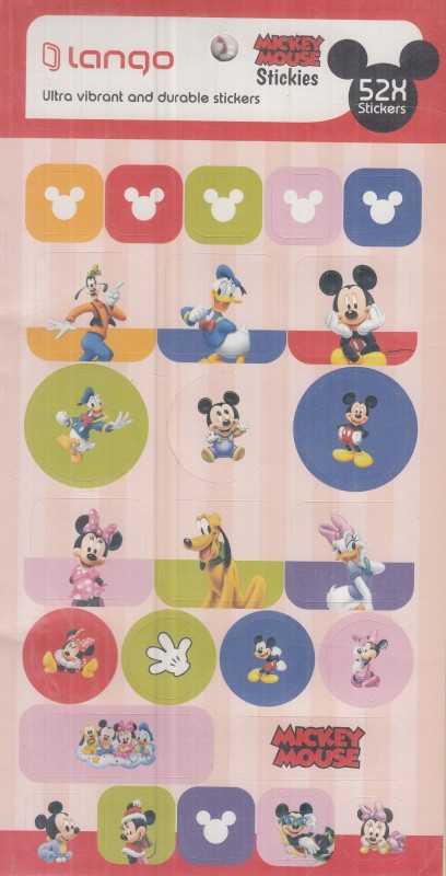 استیکر 52 تکه  Mickey Mouse 3604 - 0