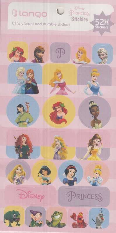 استیکر 52 تکه  Disney Princess 3608