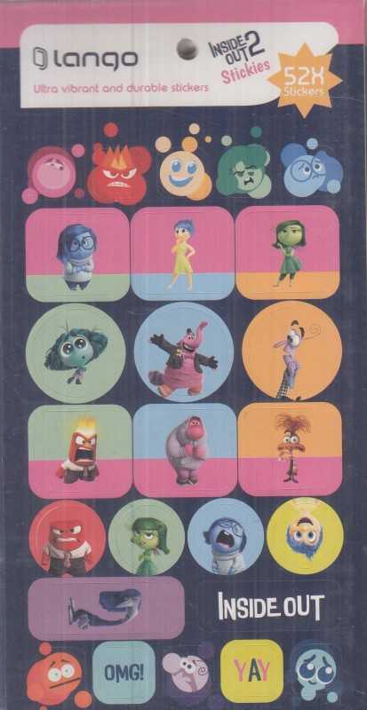 استیکر 52 تکه Inside Out 3607
