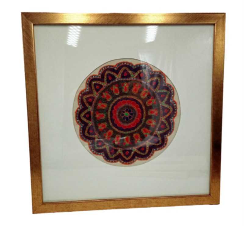 قاب 50×50 طرح پته گلبهار لنا