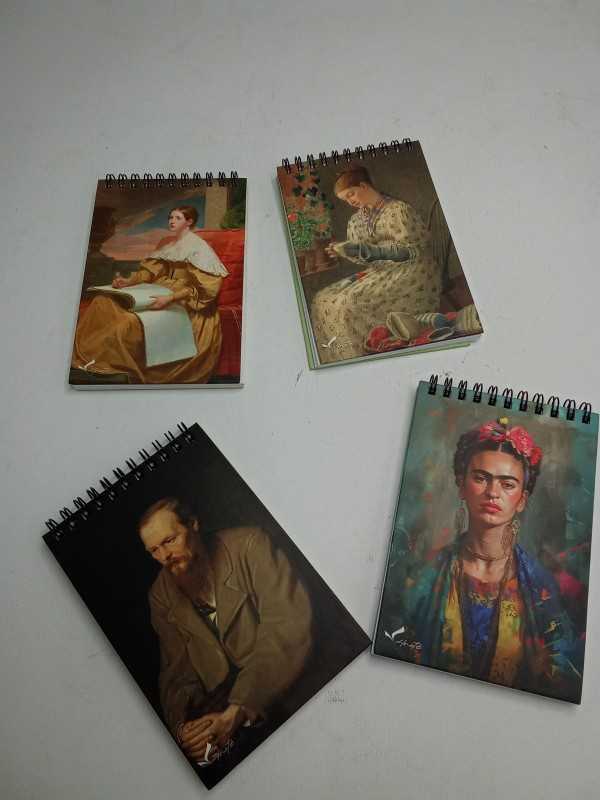 یادداشت 60 برگ سیم از بالا جیبی متنوع 4note - 0