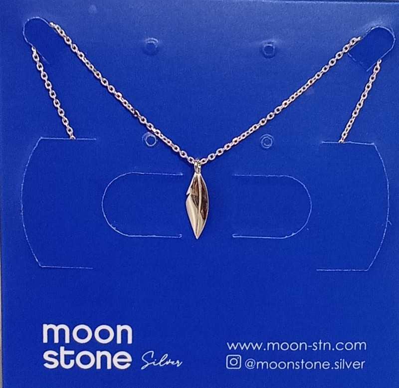 گردنبند نقره Moon Stone SN370