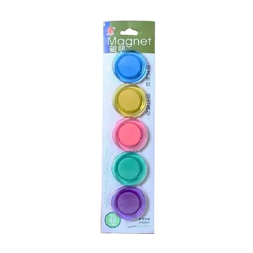 مگنت 5 عددی رنگی بزرگ Magnet 4005