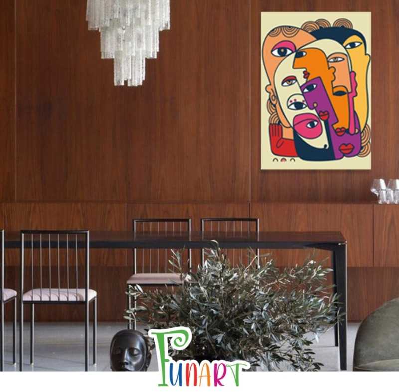 کیت رنگ‌آمیزی Kaiko Funart Minimal 35×50 765