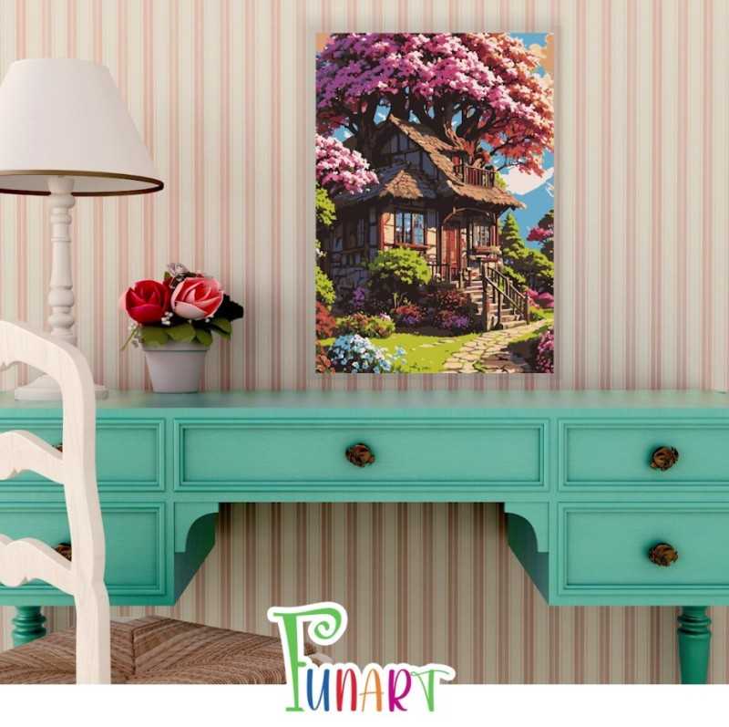 کیت رنگ‌آمیزی Kaiko Funart 50×70 245