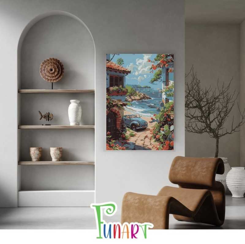 کیت رنگ‌آمیزی Kaiko Funart 50×70 247