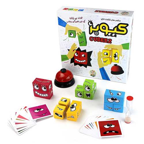 کیوبز چوبی زنگ‌دار Cubeez