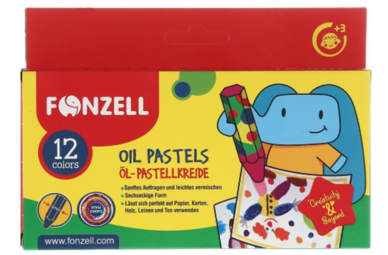 پاستل روغنی 12 رنگ FONZELL 685089 Kids