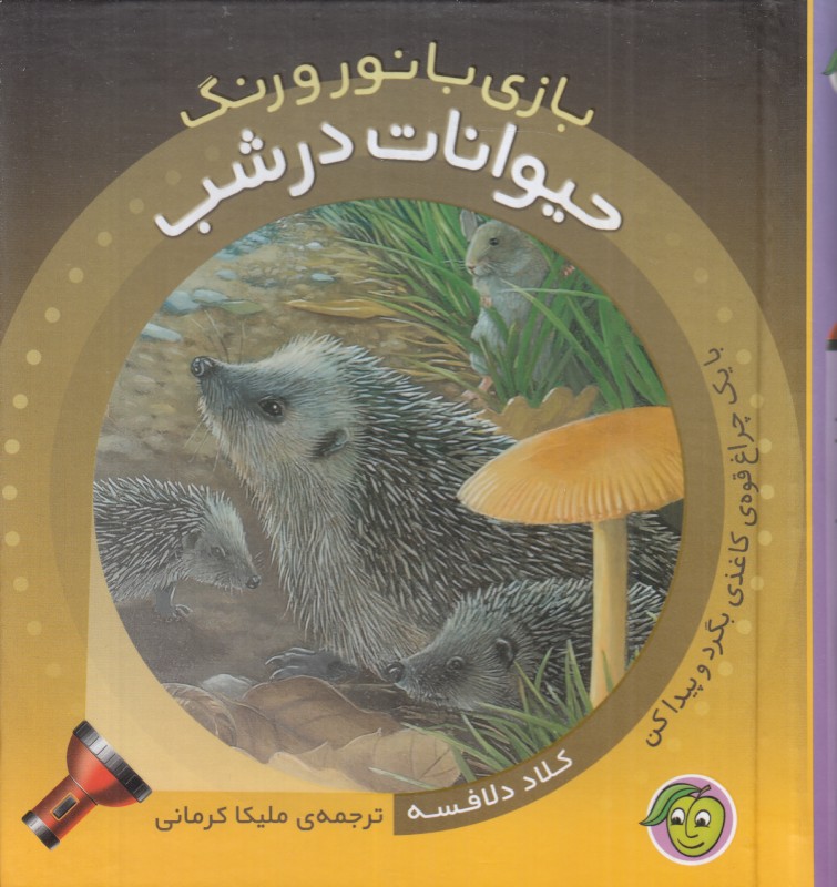بازی با نور و رنگ (حیوانات در شب)