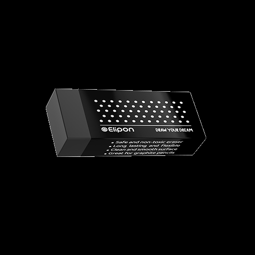 پاک‌کن مشکی دات کوچک Elipon 8194000 - 8191011 - 0