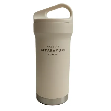 تراول ماگ دسته‌دار سفید SITARAYURI ZF039 420ml