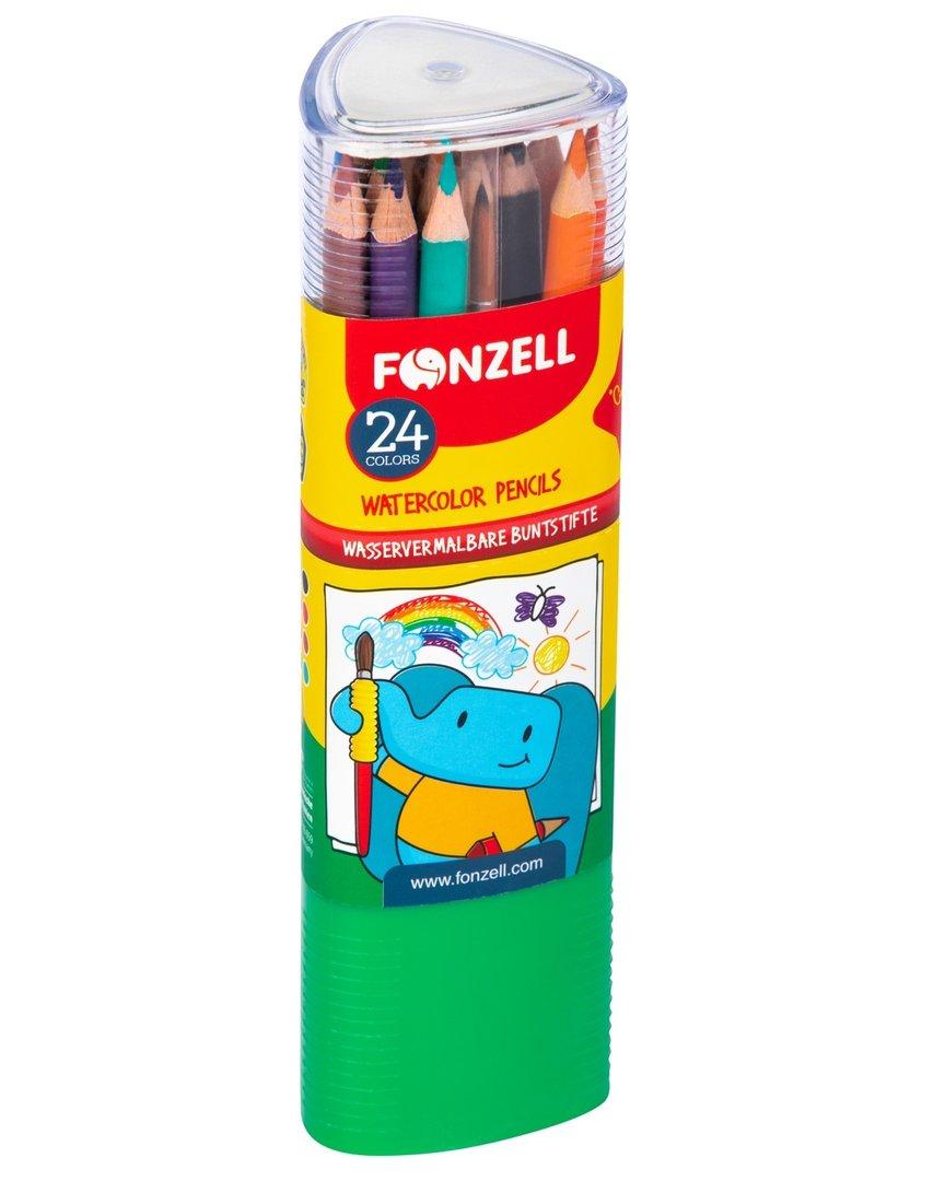 مدادآبرنگی 24 رنگ استوانه FONZELL 685067