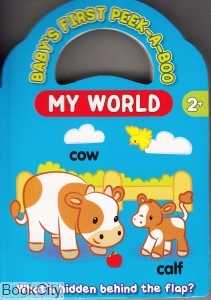 Babys First Peek A Boo My World Cow