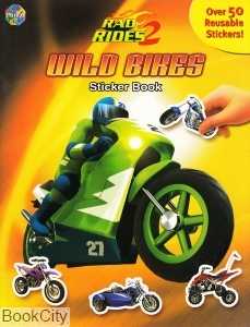 Wild Bikes Sticker Book