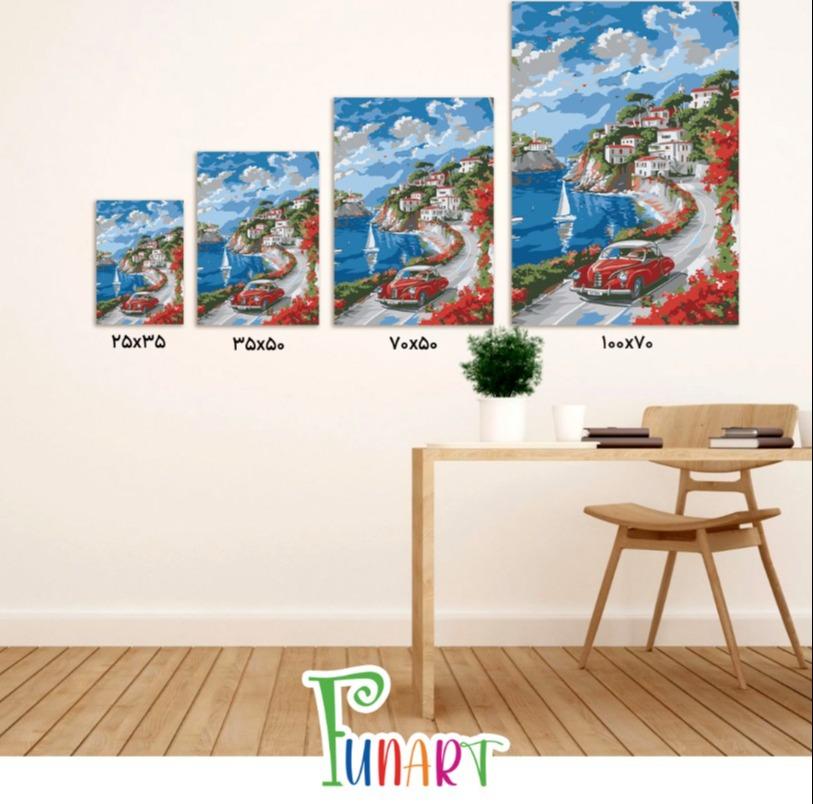 کیت رنگ‌آمیزی Kaiko Funart 35×50 273