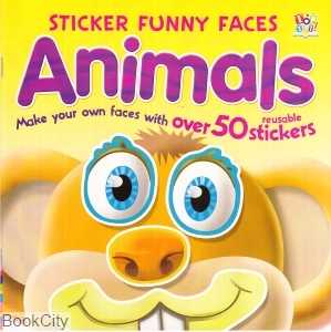 Sticker Funny Faces Animals
