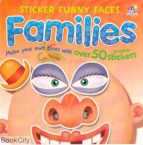 Sticker Funny Faces Families