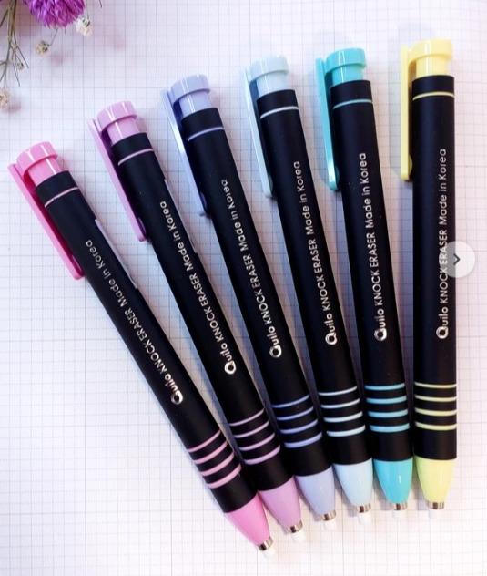 پاک‌کن اتودی 3.8mm بدنه صورتی Quilo 6667 - 0