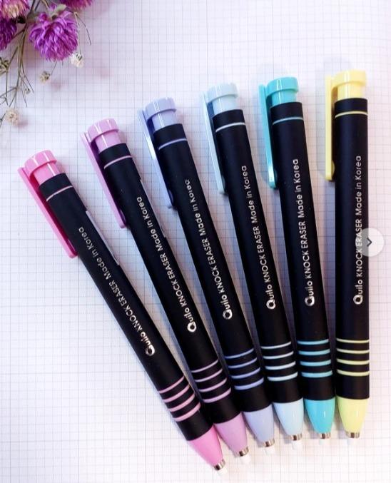 پاک‌کن اتودی 3.8mm بدنه آبی Quilo 6667 - 0