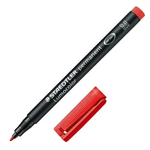 ماژیک قرمز STAEDTLER 317-2 Lumocolor 1.0mm M