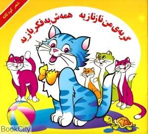 گربه من نازنازیه همش به فکر بازیه