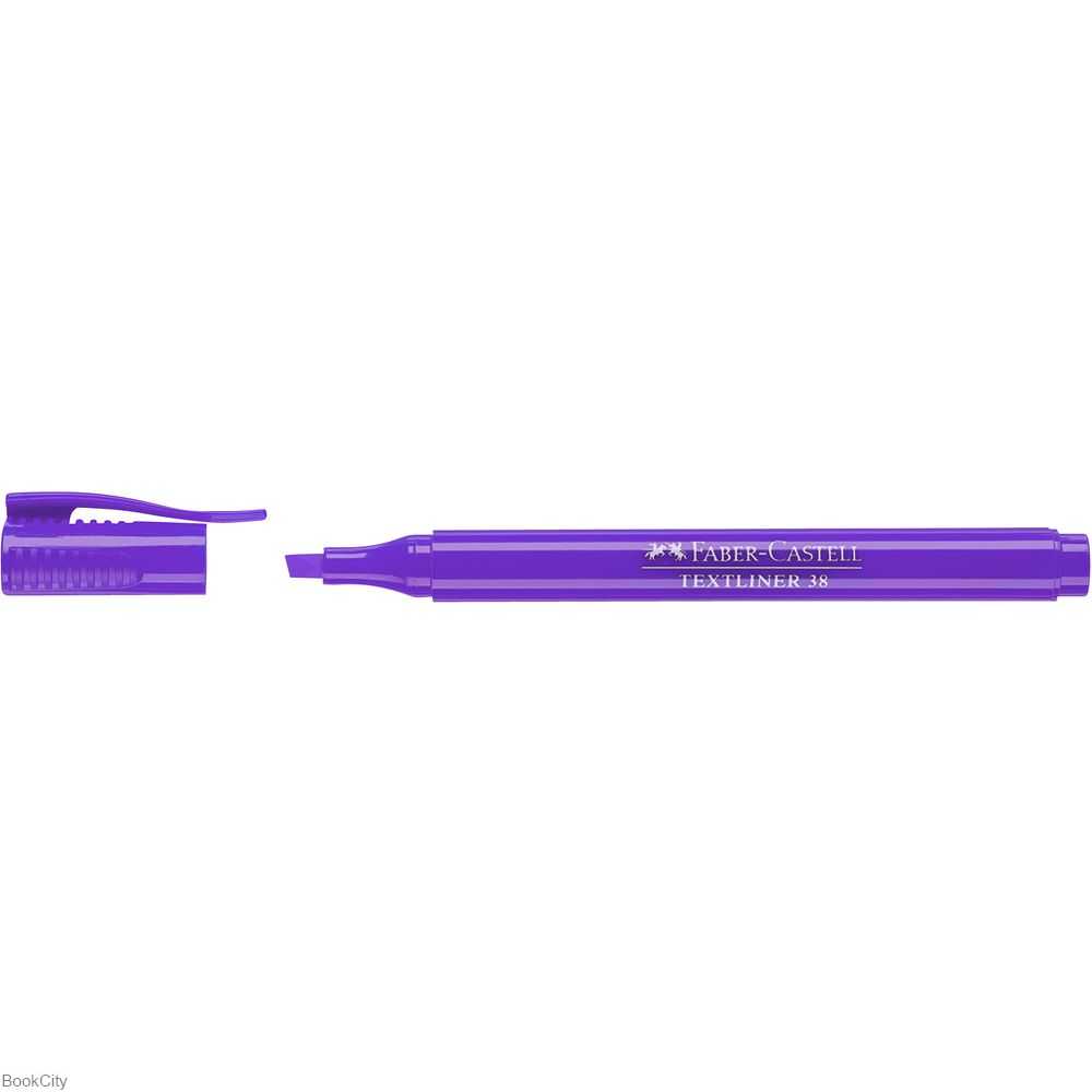ماژیک های‌لایت بنفش اسلیم FABER CASTELL 157736 38