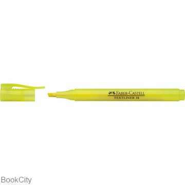 ماژیک های‌لایت زرد اسلیم FABER CASTELL 157707 38 - 0