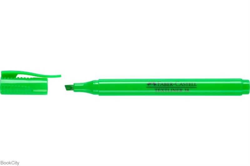 ماژیک های‌لایت سبز روشن اسلیم FABER CASTELL 157763 38 - 0