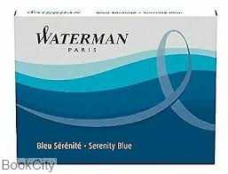 جوهر فشنگی آبی 8 عددی WATERMAN