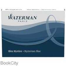 جوهر فشنگی سرمه‌ای 8 عددی WATERMAN