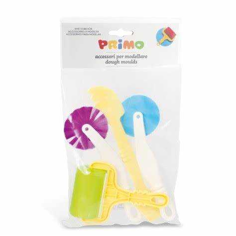 ست ابزار خمیر بازی 4 عددی primo 295SET1