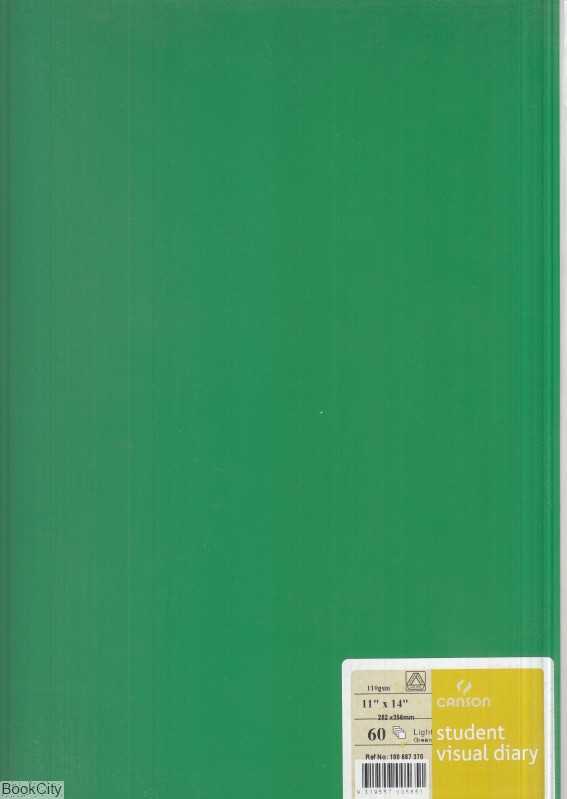 دفتر طراحی 60 برگ CANSON 100687370 Student Visual Diary 110g 28×35