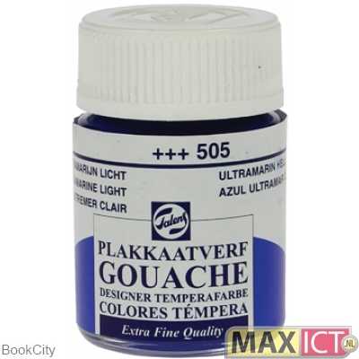 گواش Ultramarine Light 505 Talens 16ml