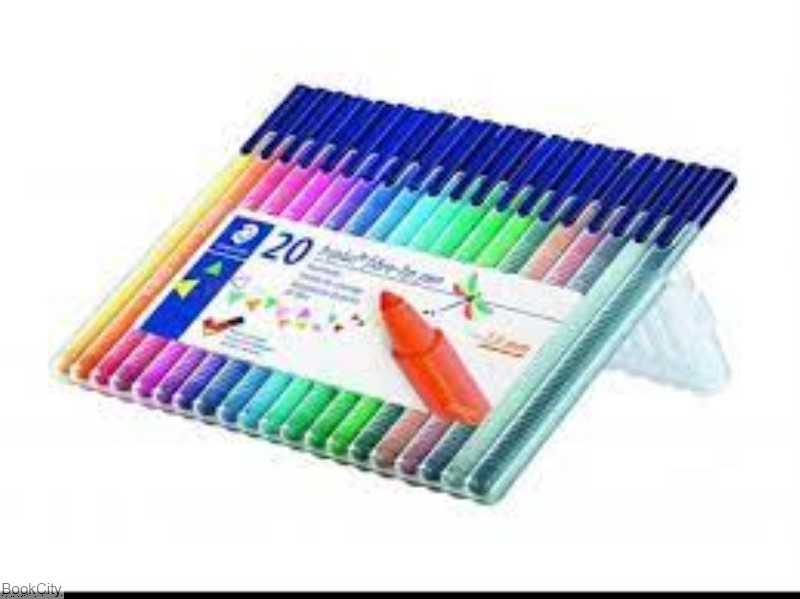 ماژیک 20 رنگ STAEDTLER 323SB20 Triplus