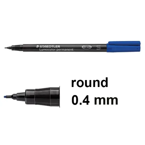 ماژیک آبی STAEDTLER 313-3 Lumocolor 0.4mm S