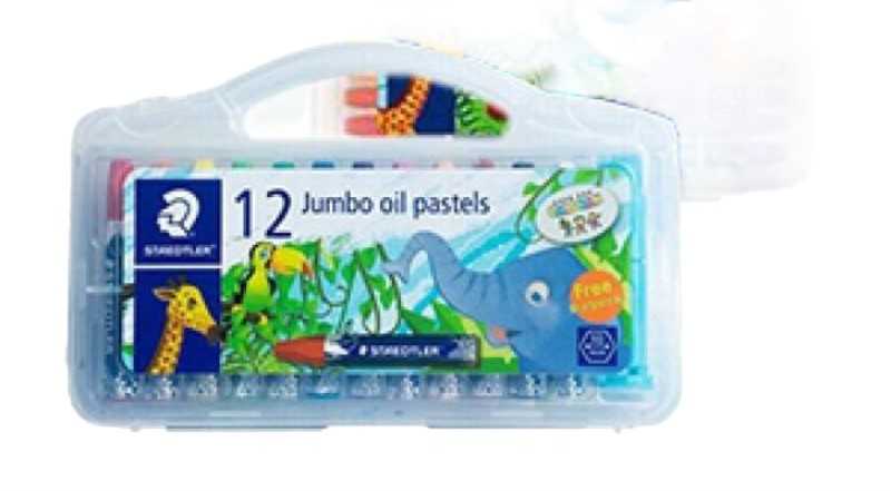 مدادشمعی 12 رنگ جامبو STAEDTLER 241 PB12 - 0