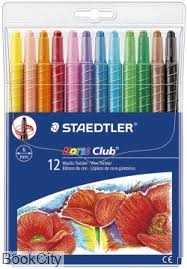 پاستل روغنی 12 رنگ پیچی STAEDTLER 221