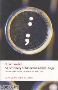 a dic of modern english usage
